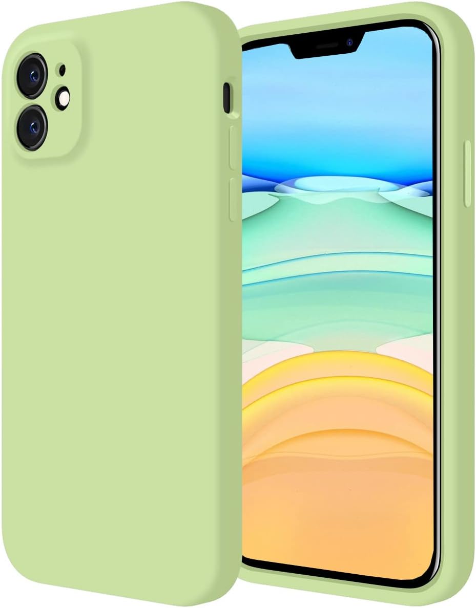 Cordking iPhone 11 Case, Silicone [Square Edges] & [Camera