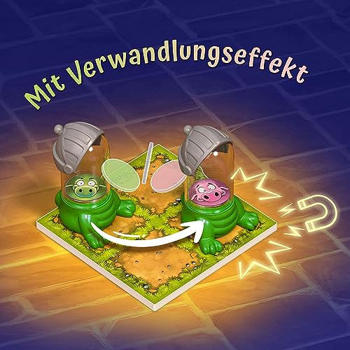 Foto von KOSMOS 681036 Raffi Raffzahn - Jagt die Juwelen, spannendes Kinderspiel mit magnetischer Drachen-Figur, Brettspiel für 2-4 Kinder ab 6 Jahren oder für die ganze Familie