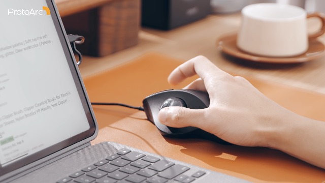 Amazon.co.jp: ProtoArc トラックボールマウス 有線 USB-C/USB-A