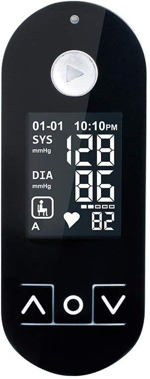 Maisense Free Scan Free Scan Personal Cardiovascular Monitor with Pulse and Blood Pressure Measurements without Cuffs (White)