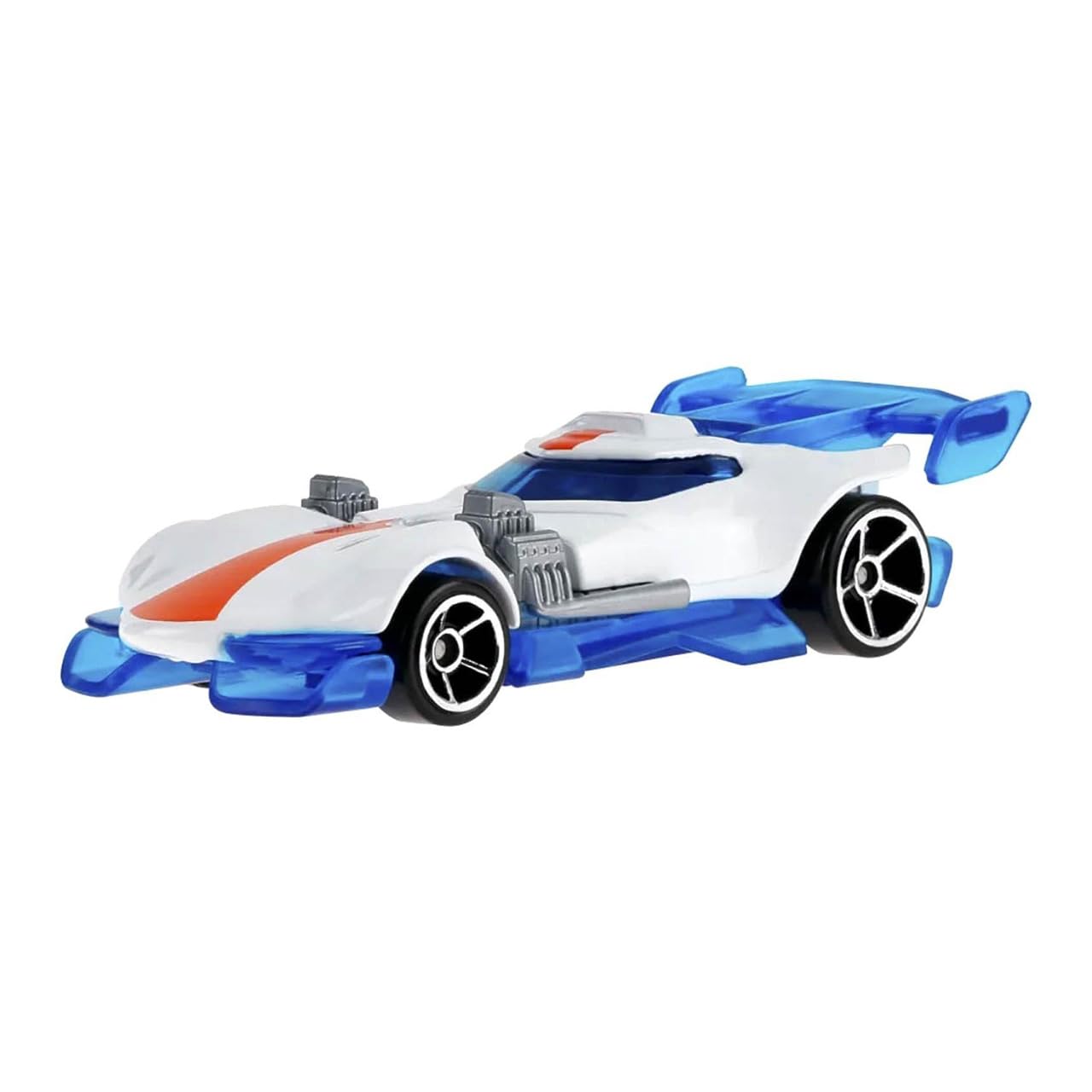 Amazon.com: Hot Wheels Super Twin Mill (White), Let's Race 1/5