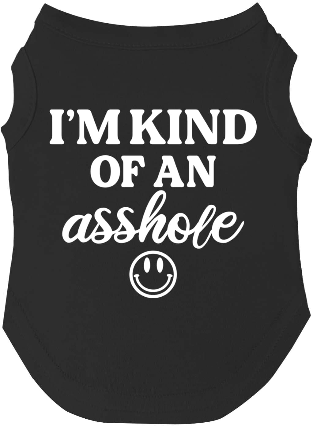 I'm Kind of an A(Problem) Dog Tee Shirt | Sleeveless Breeds | Do Not Pet | Funny Warning for Reactive or Moody Dogs |Black, X-Large 31
