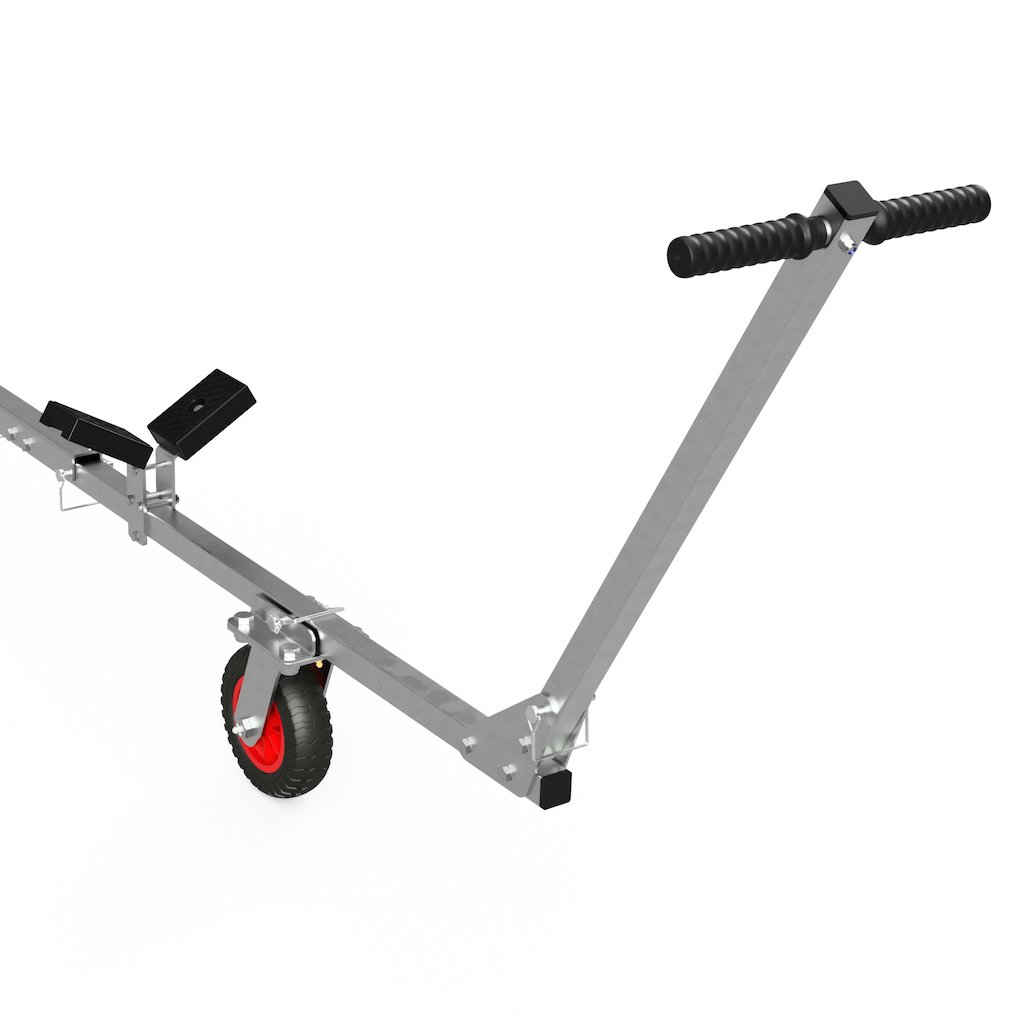 Carrello alaggio Pieghevole per Barca SUPROD TR200, PU, Ø 200 mm