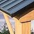 Domi 12' x 14' Hardtop Gazebo with Galvanized Steel Gable Roof, Pergola with Wood-Looking Aluminum Frame, Permanent Pavilion Outdoor Gazebo with Ceiling Hook for Deck Patio Lawn Yard Backyard Grill