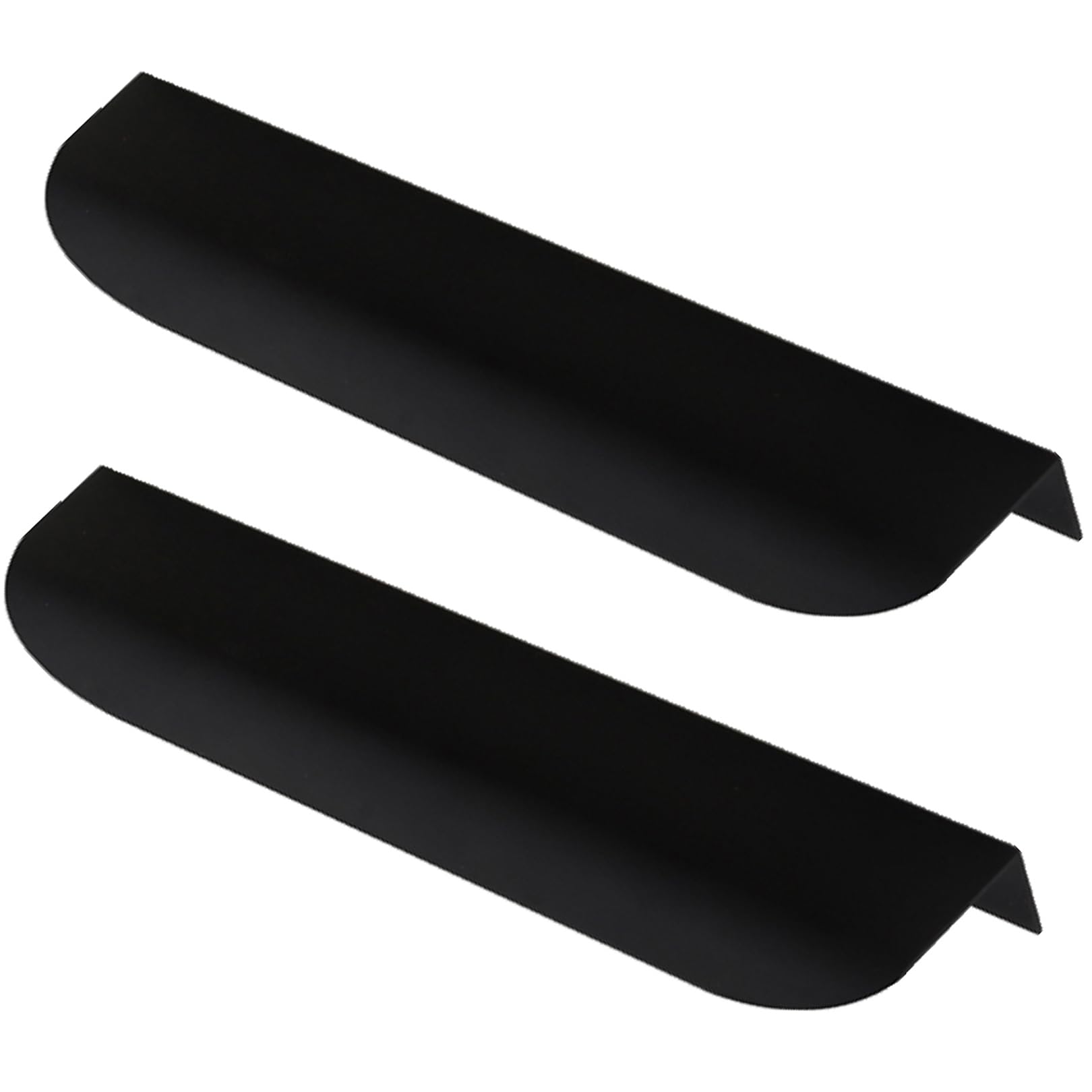 Msfhtgf One Color Concealed Wardrobe Handles， Wardrobe Kitchen Concealed Handles Finger Edge Pull Drawer(Hole Distance 352Mm)