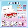 Hello Kitty and Friends Makeup Set for Girls Kids Includes Nail Lip Eye Cheek Hair Makeup in Organizer Box, Play Makeup and Pretend Play Toys, for Birthdays, Parties, Sleepovers, by Townley Girl #1