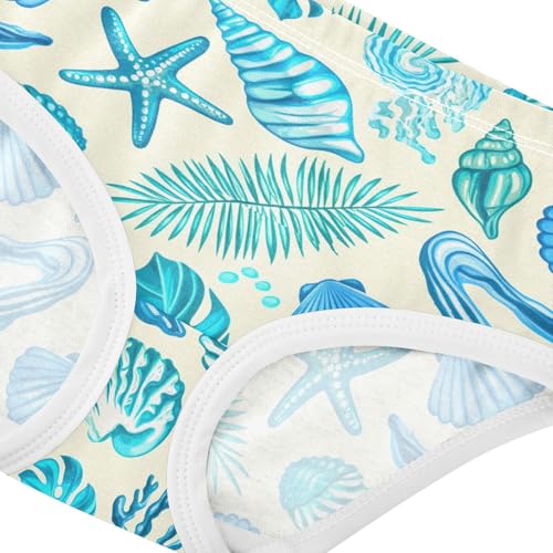 Ocean Shell Coral Toddler Girls's Underwear 2T 23028724