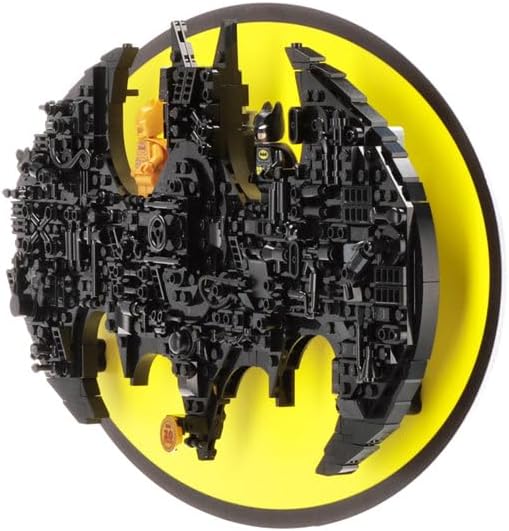 Wall Display Compatible for LEGO 76330 Batman Logo