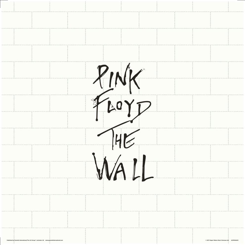 Pink Floyd Couverture de l'album The Wall en format vinyle 12 pouces pour collectionneurs