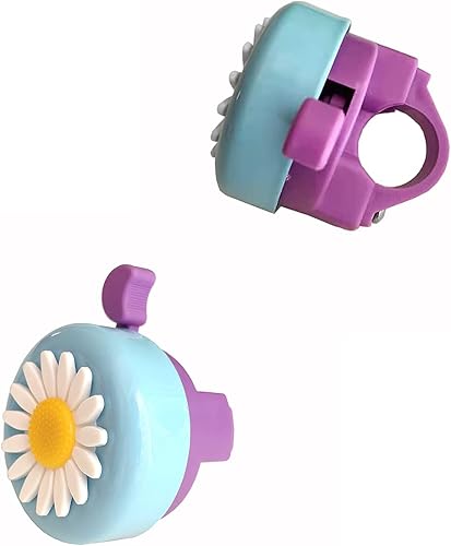 Miniatura 10 de Accesorios de decoración de bicicleta para niños, cesta de scooter de bicicleta, campana de bicicleta para niños, serpentinas y calcomanías de mango