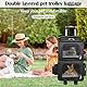 Katzenrucksack, Katzentrager-Rucksack mit Zwei Fächern,Haustier Hunde Katzen Rucksack Raumkapsel mit abnehmbaren Rädern,Rucksack für 2 kleine Katzen, Hunde und Kaninchen