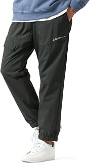 [Gerry] [ジェリー] ジョガーパンツ メンズ 冬 秋冬 ズボン 裏トリコット 防風 撥水 ストレッチ UVカット シャカシャカパンツ 暖パン ウィンドブレーカー 防寒 保温 暖かいズボン アウトドア