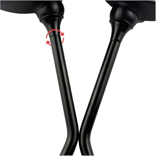 Miniatura 6 de Espejo retrovisor para B&MW F650 F650GS F 650 para GS motocicleta 360 grados ajustable lateral retrovisor retrovisor motocicleta espejo extremo