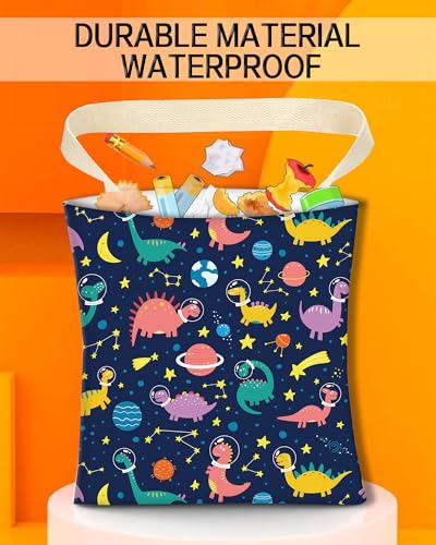 Image of Car Trash Can, Durable Hanging Car Trash Garbage Bag, Cute Automotive Garbage Cans Organizer, Cute Colorful Dinosaur