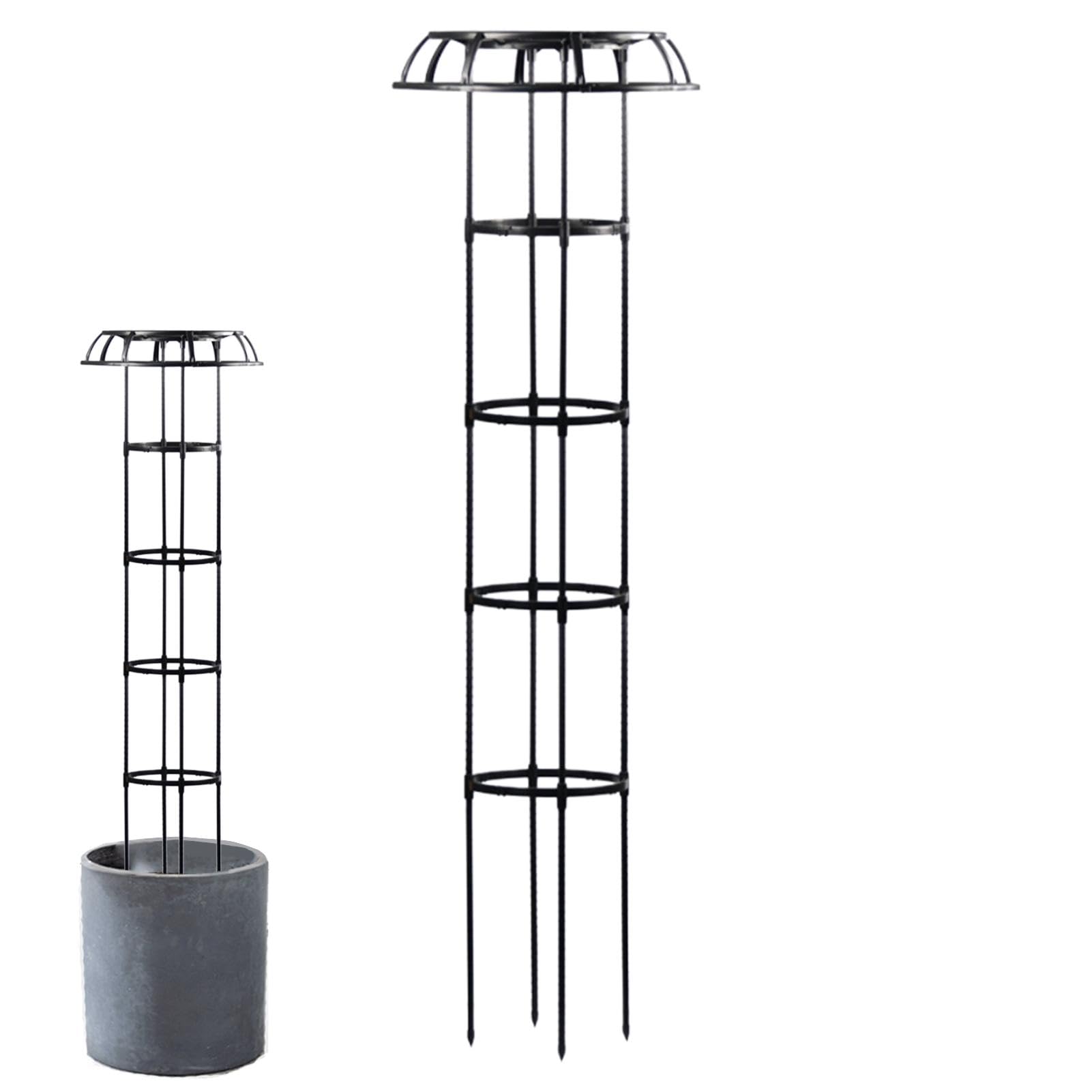 Treillis de jardin parapluie élégant pour une décoration végétale unique