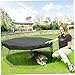 Dog Playpen Cover, 68.5x68.5 inch Dog Pen Cover, Sun/Rain Proof Kennel with Ties, Reusable Cage for Outdoor Indoor
