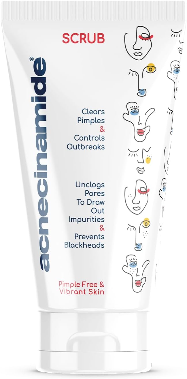 Peeling Scrub, 150 mL, Daily Use For All Skin Types, Gently Exfoliates Dead Skin Cells, Clears Impurities, Blackheads, Unclogs Pores