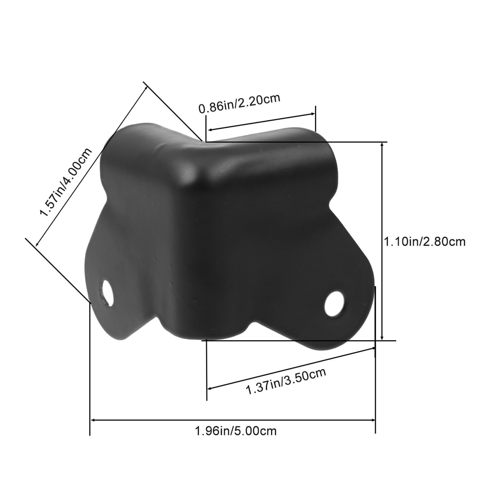 Protectores de Esquinas Anticolisión 20 Piezas de Hierro, para Muebles