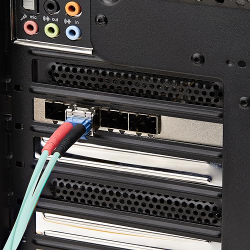 Image of StarTech MSA-Compliant SFP-25G-SR-S SFP28 Module, 25GbE 100m (328ft) | 25Gb Multimode Fiber, LC Transceiver, SFP-25G-SR-S-M-ST