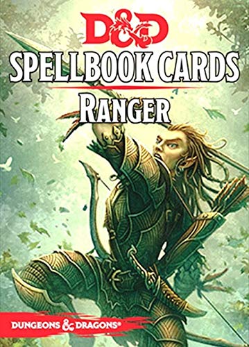 Gale Force Nine GF973906 Dungeons and Dragons Ranger Spell Deck Game (46 Cards)