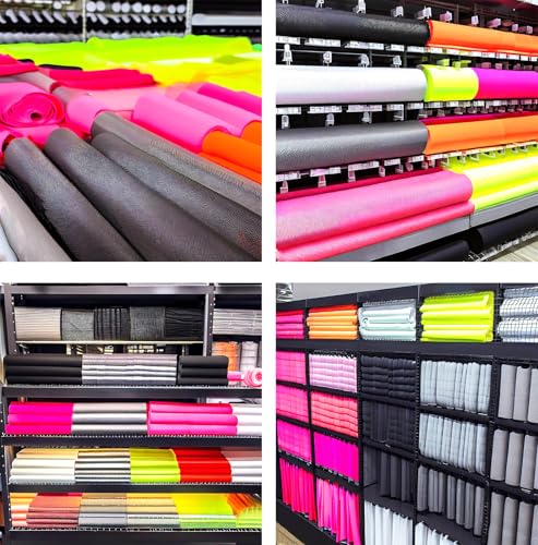 Premium Power Mesh Fabric - 4-Way Stretch Dance & Sportswear Material | Lightweight & Sheer | 60" Wide | 90% Nylon, 10% Spandex (2 Yards, Black) 8 Premium Power Mesh Fabric - 4-Way Stretch Dance & Sportswear Material | Lightweight & Sheer | 60" Wide | 90% Nylon, 10% Spandex (2 Yards, Black) - Image 7