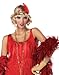 California Costumes Women's Fashion Flapper, Red, Medium Costume