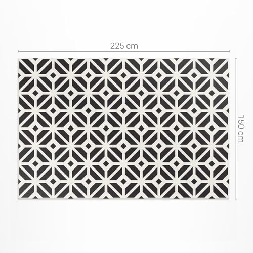 Tapis extérieur imperméable et résistant décoloration 150x225
