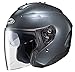HJC Helmets 874-563 IS-33 II Open-Face Motorcycle Helmet (Anthracite, Medium)