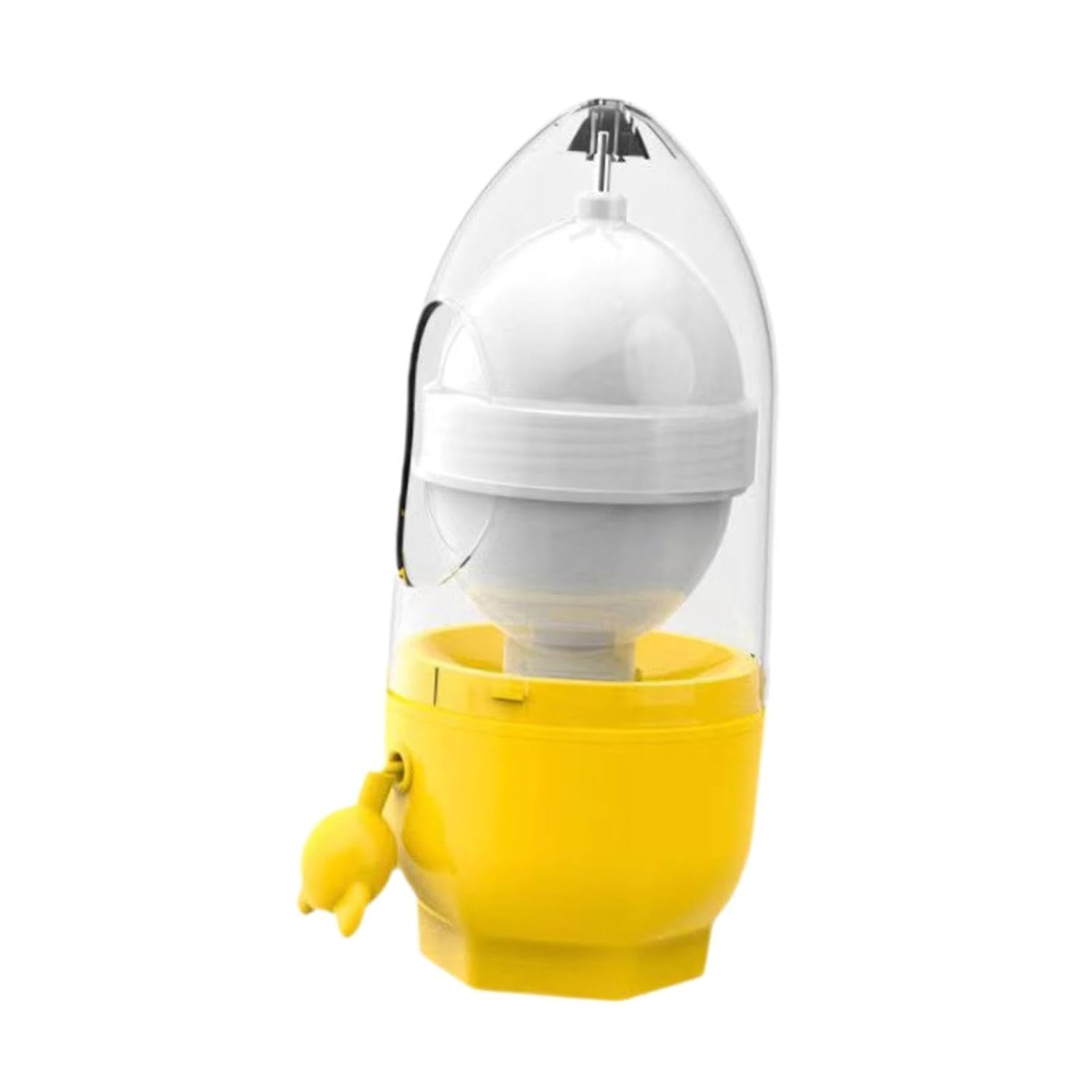 Egg Scrambler Shaker, Portable Golden Egg Maker with Yolk and White Mixer, PP Material, 6x6x15 cm, 1 Count-image-40