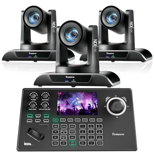 【Connessioni Multiple】 Il controller Tenveo è pienamente compatibile con i protocolli VISCA, PELCO-P, PELCO-D (supporto parziale per i protocolli NDI) e supporta connessioni RS232, RS422, RS485 ed Ethernet IP. Inoltre, supporta la tecnologia PoE, permettendo di utilizzare un singolo cavo Ethernet sia per l'alimentazione che per il controllo. Questo semplifica drasticamente il cablaggio e i tempi di configurazione, offrendo un ambiente di lavoro più pulito ed efficiente.