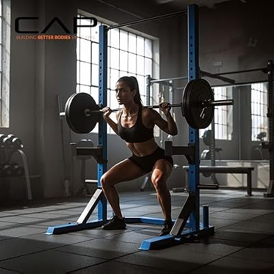Cap Barbell FM-8000F Deluxe Power Rack Color Series