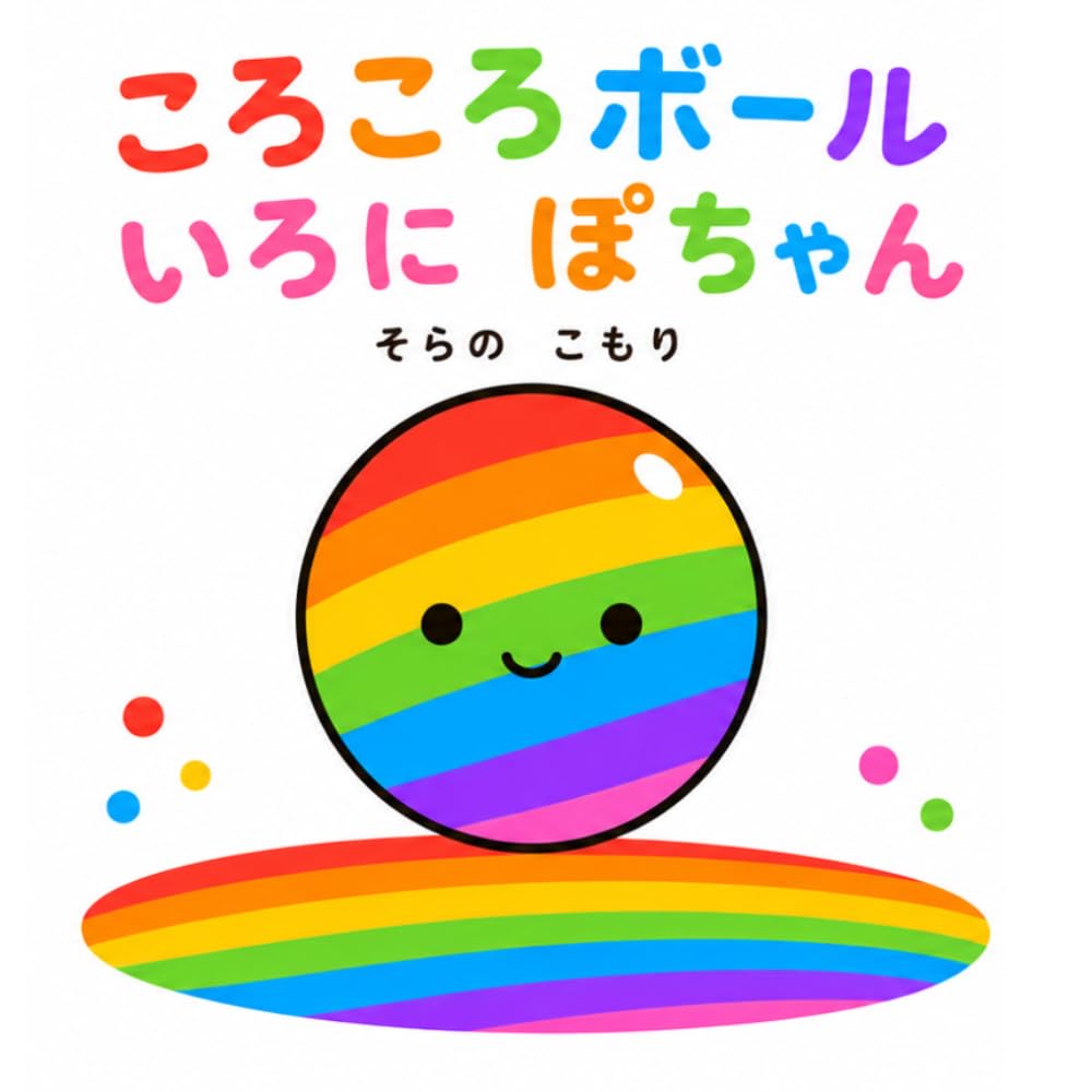ころころボール　いろに ぽちゃん