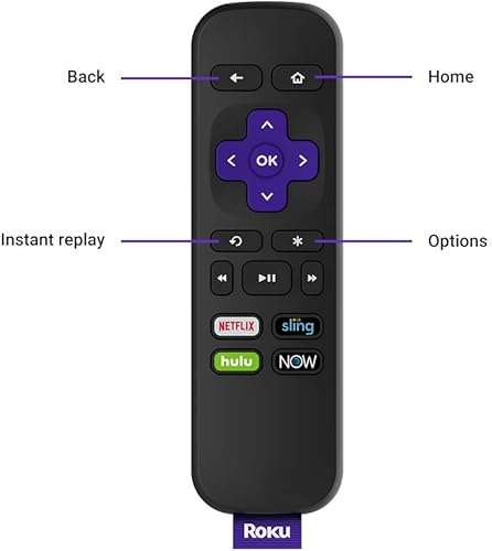 Vista 4 de Roku Premiere Reproductor multimedia de streaming HD/4K/HDR con control remoto simple y cable HDMI premium, negro (renovado)