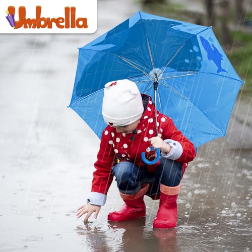 Image of Zest 4 Toyz Umbrella for Kids Waterproof Lightweight Stylish 3D Cartoon Umbrella For Rain Easy To Carry Kids Umbrella for Girls Boys and Baby - Blue