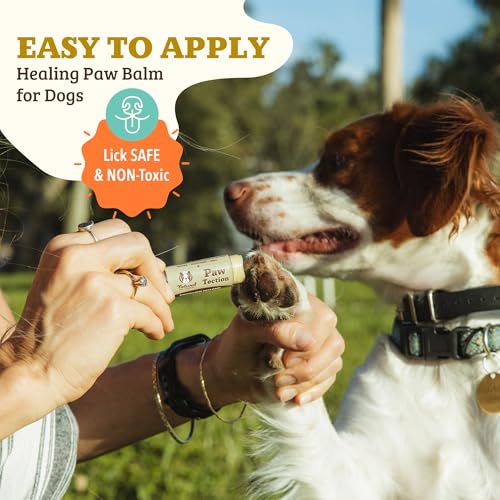 Natural Dog Company PawTection Balm for Dogs, Dog Paw Protector, Moisturizing Dog Paw Balm for Dry, Cracked Pad, Protects Paw from Extreme Weather, Paw Lotion for Allergies & Itching (0.15 oz Stick) - Image 7