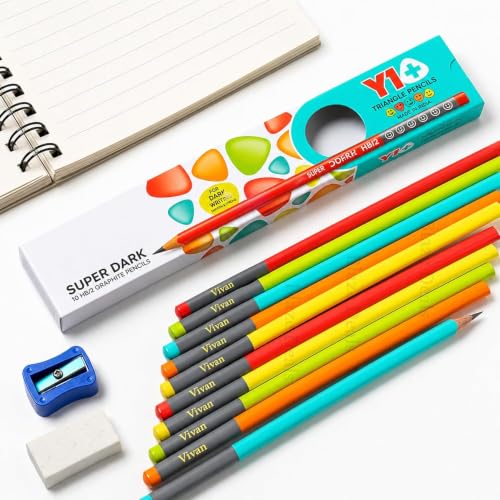 Image of Personalized Name Pencils for Kids - Set of 10 | Custom Name Engraved HB Pencils with Free Eraser & Sharpener | Perfect for School, Birthday Return Gifts | Naam Wali Pencil
