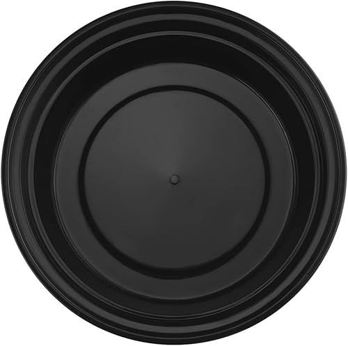 Miniatura 4 de TIYA - Recipientes de comida para llevar, 40 onzas, paquete de 150 unidades con tapas, cuencos redondos de plástico para almacenamiento de