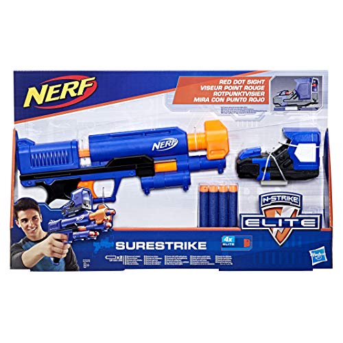 Lança Dardo Nerf Surestrike Nerf Lança Dardo Nerf Surestrike Azul/laranja
