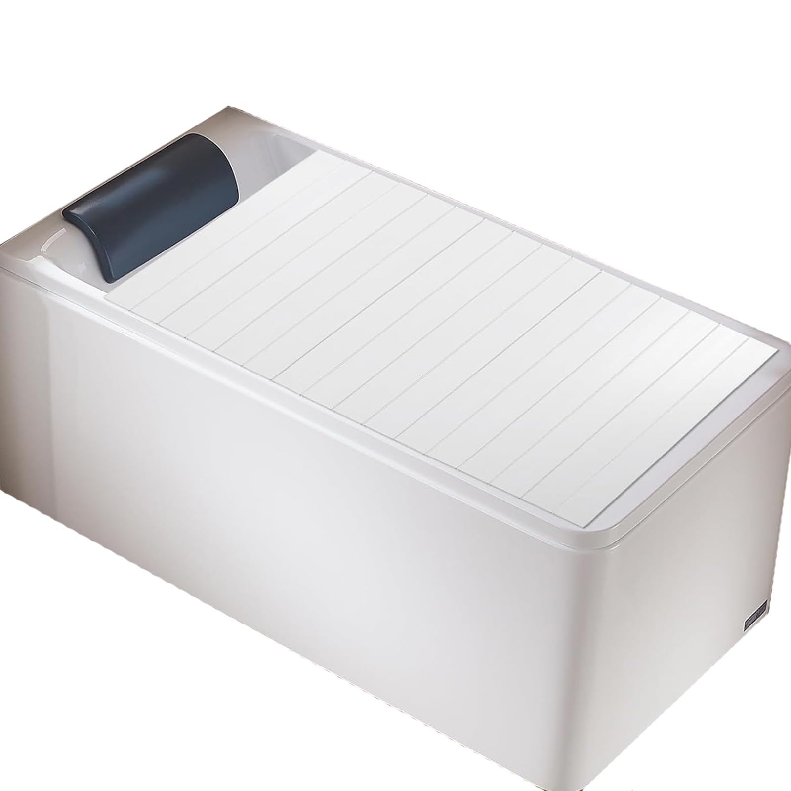 Cubierta de bañera para spa en casa y baños de hotel con alfombrilla térmica de PVC plegable