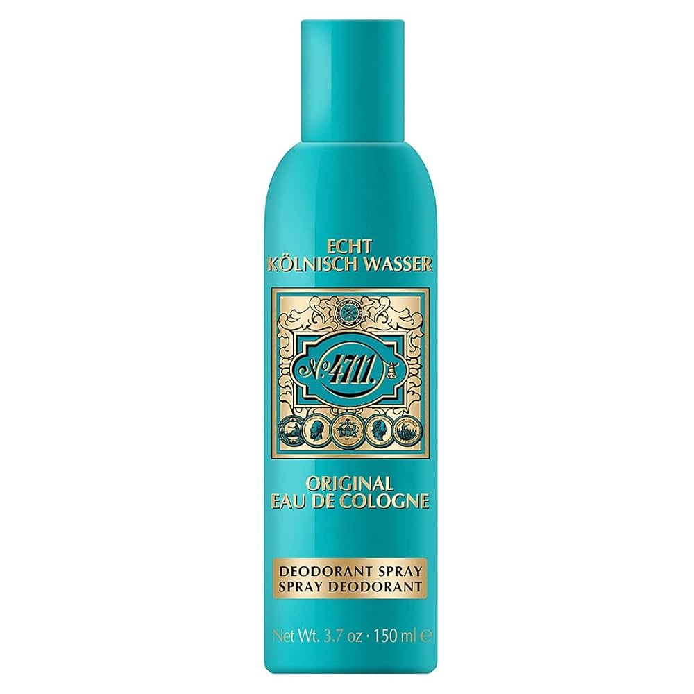 Amazon.com : Muelhens 4711 Deodorant Spray for Unisex, 3.4