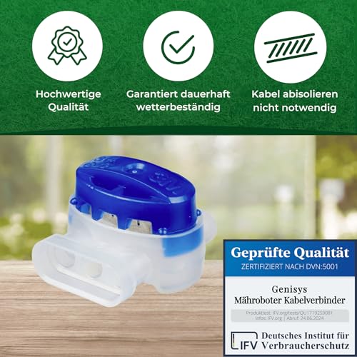 G greengrass tools Lawn robot mowing area extension set cable hook connectors perimeter wire ground pegs clamps - Image 4