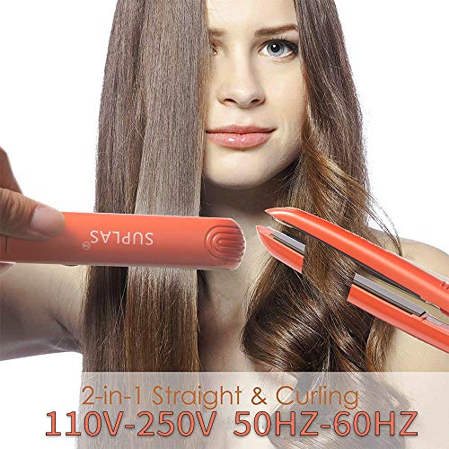 Plancha para cabello con placas ultrafinas de titanio miniatura 6