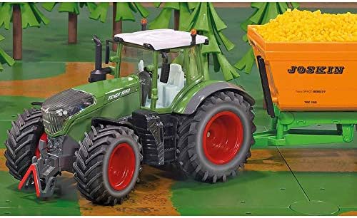 siku 3287, Fendt 1050 Vario Tractor, 1:32, Metal/Plastic, Green, Removable driver's cab, Front and rear hitches