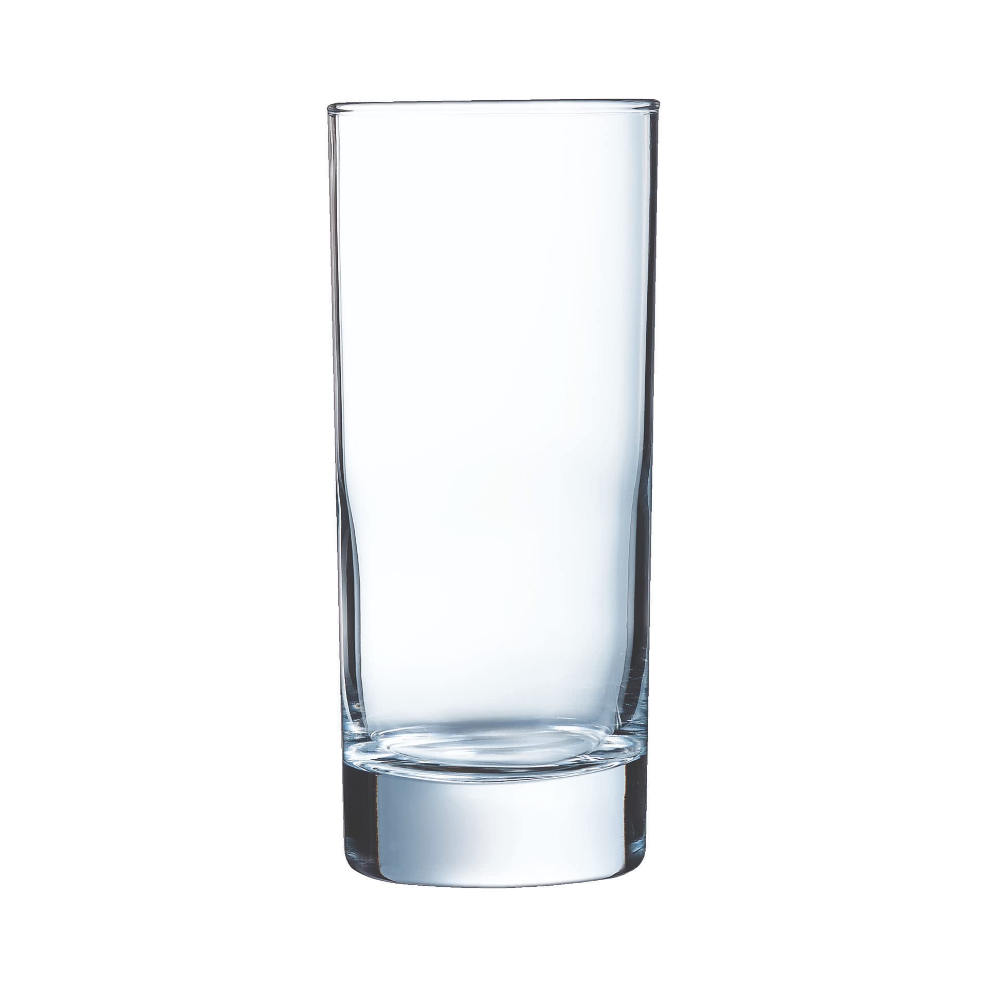 Arcoroc - Kollektion Island – 6 Gläser hoch 29 cl aus Glas – Professioneller Einsatz – ideal für Longdrinks – verstärkte Verpackung (Packung mit 5)