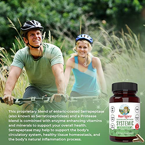 MaryRuth's Serrapeptase Enzymes Capsules