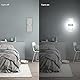 KICAAO 2 Stück Wandleuchte 12W Acry LED Wandleuchte Moderne Warmweiß 6000K für Flur Wohnzimmer Schlafzimmer Und andere Indoor-Szenen Nicht dimmbar (Weisses licht 6000K)