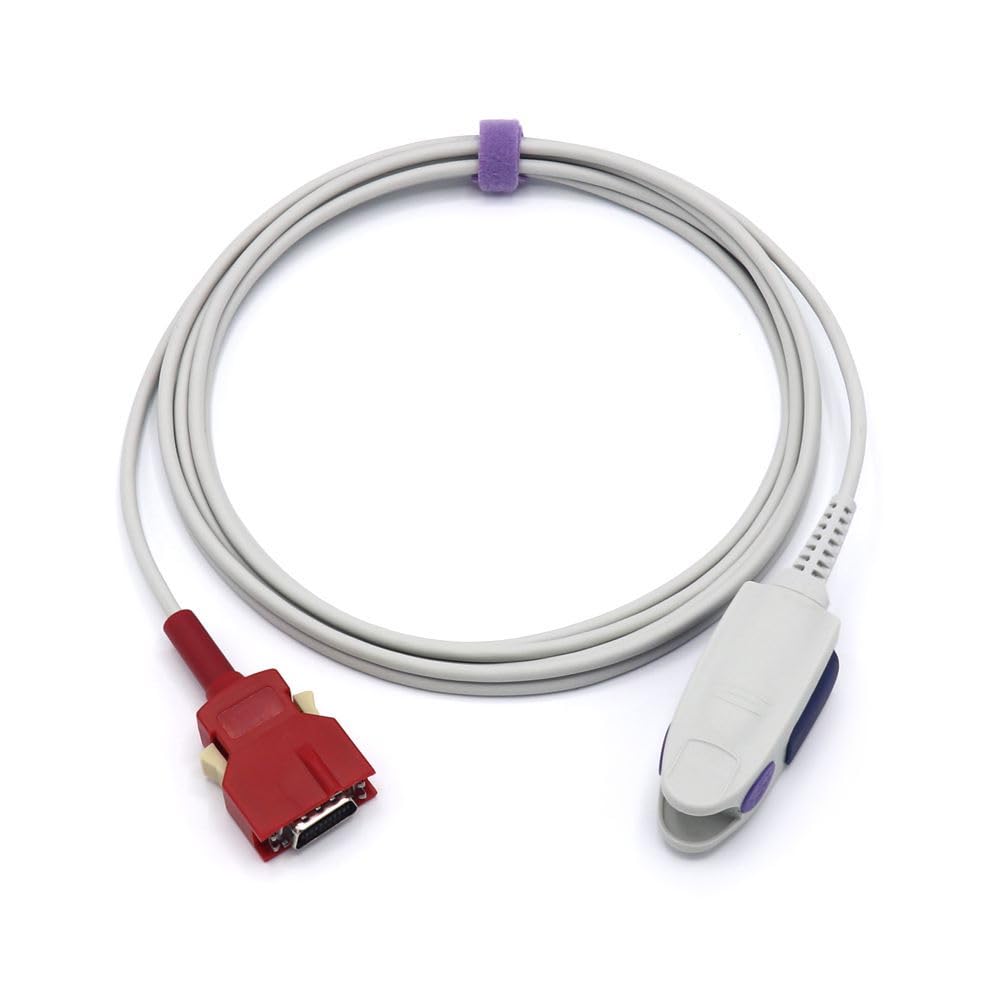 Sino-k Kompatibel Masimo Spo2 Sensor 2053 Erwachsene Fingerclip 9,8 ft FDA/CE Genehmigt