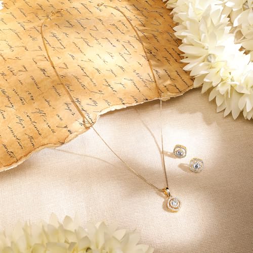 Image of Rubans AD Zircon Chic Pendant Necklace for Woman Stylish