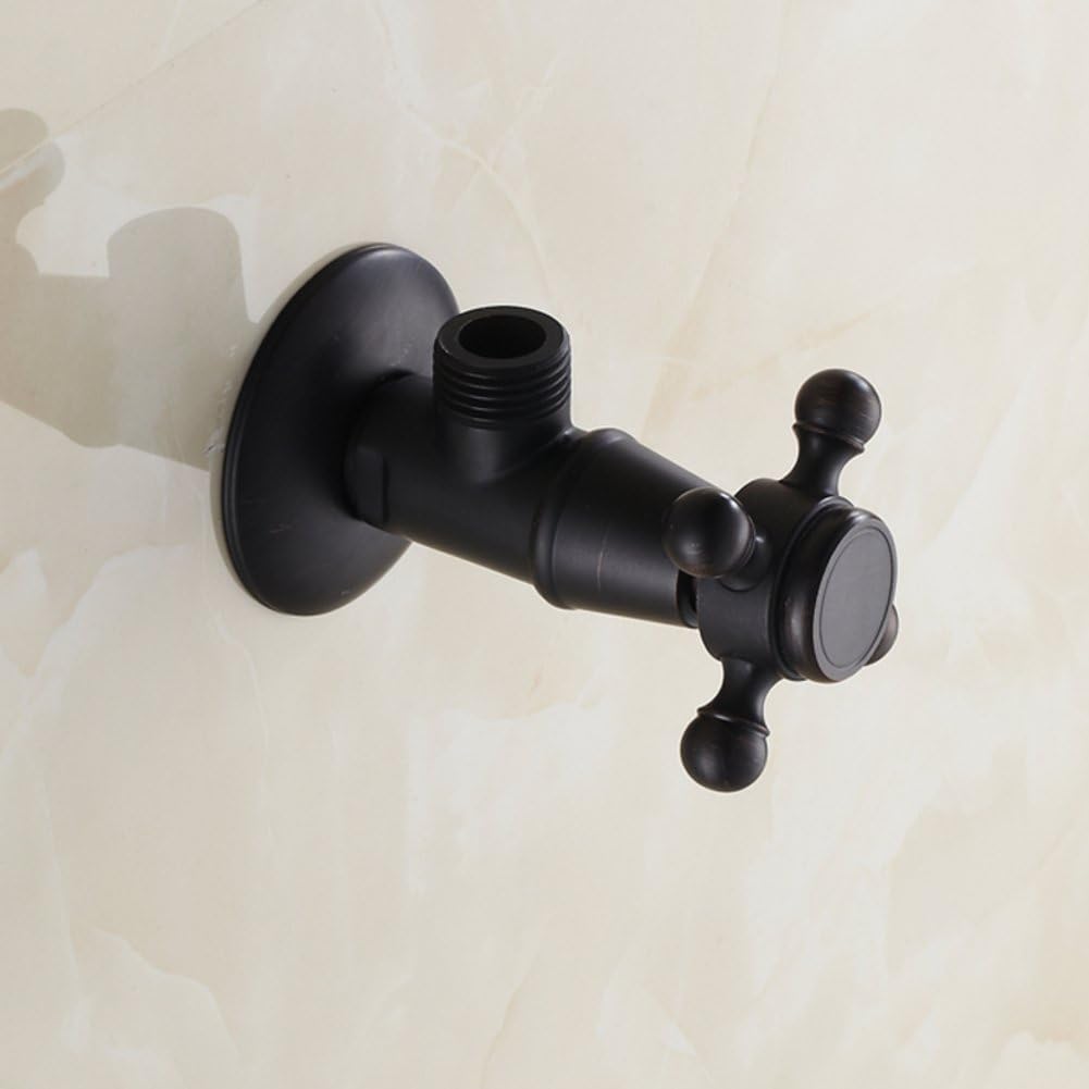 European antique/Black bronze angle valve/all-copper/Triangle valve/Valve/Bathroom Accessories
