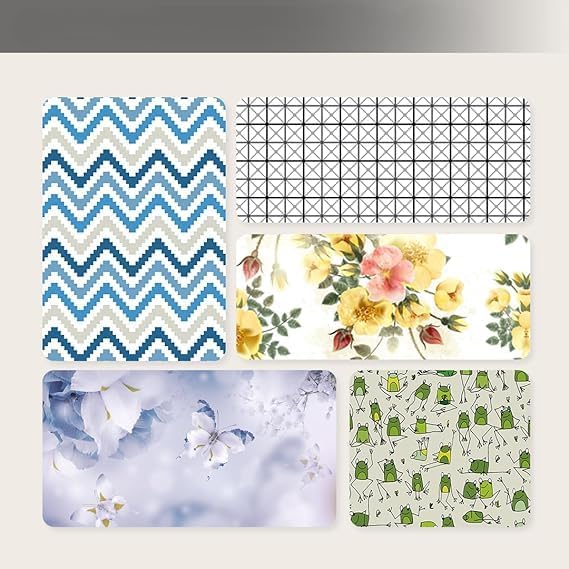 Kuber Industries Shower Curtain & Bathmat Set | Non-Slip Bath mats for Bathroom | Easy-Slide Curtains | Polyester Curtain or Bathmat for Bath Décor | YF104-3T | 3 Pcs Set | Multicolor (B0CNLF646V) Amazon Price History, Amazon Price Tracker